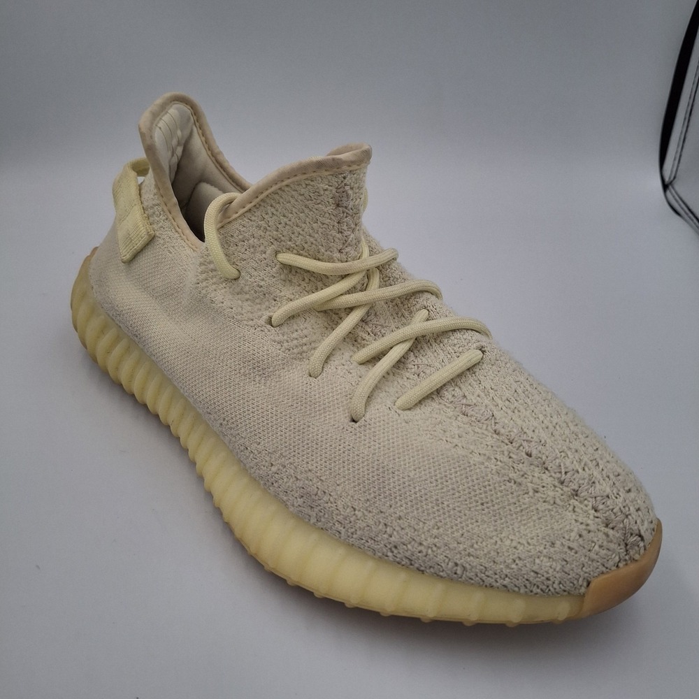 Adidas Yeezy Boost 350 V2 Butter F36980 Men's Size 11 Pre-owned Gum bottom
